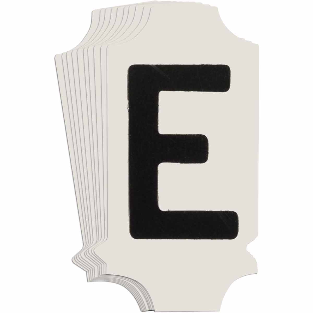 5010P-E QA 5010 Series B302 1" Lbl, E BK 10PK