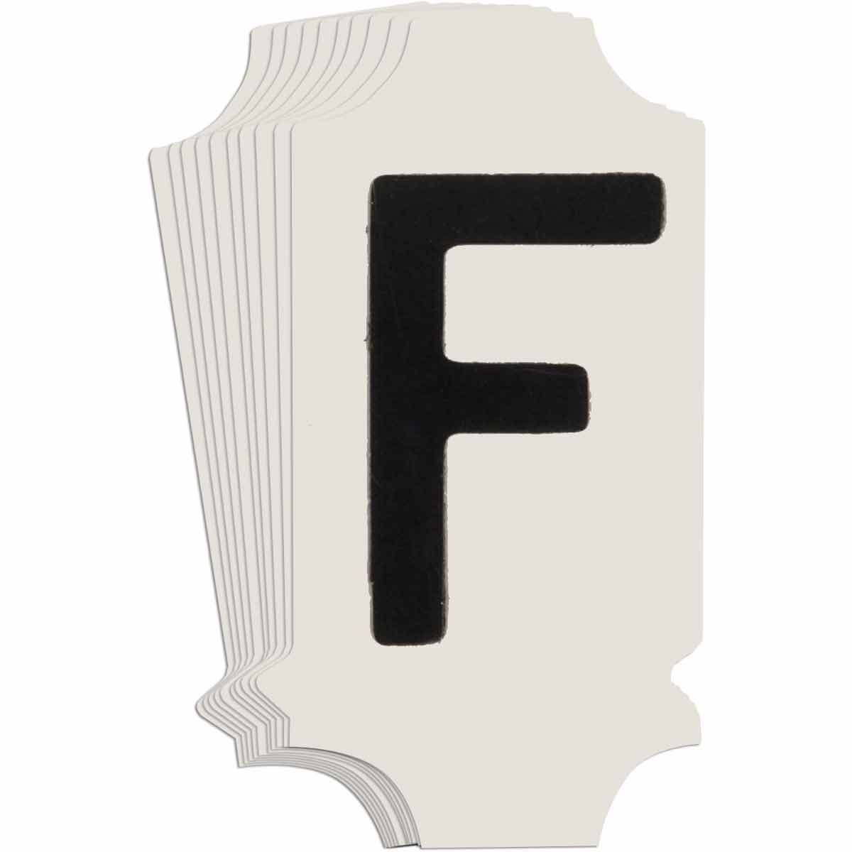 5010P-F QA 5010 Series B302 1" Lbl, F BK 10PK