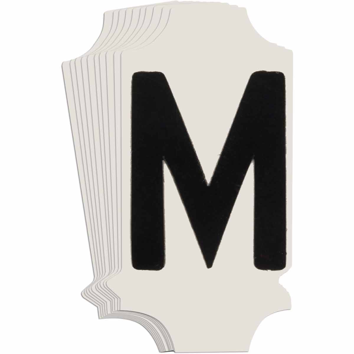 5010P-M QA 5010 Series B302 1" Lbl, M BK 10PK