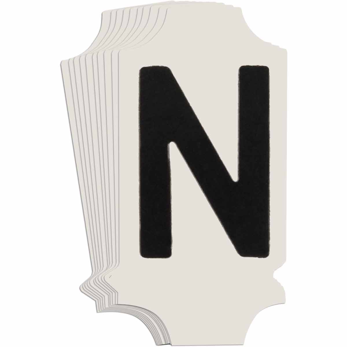 5010P-N QA 5010 Series B302 1" Lbl, N BK 10PK