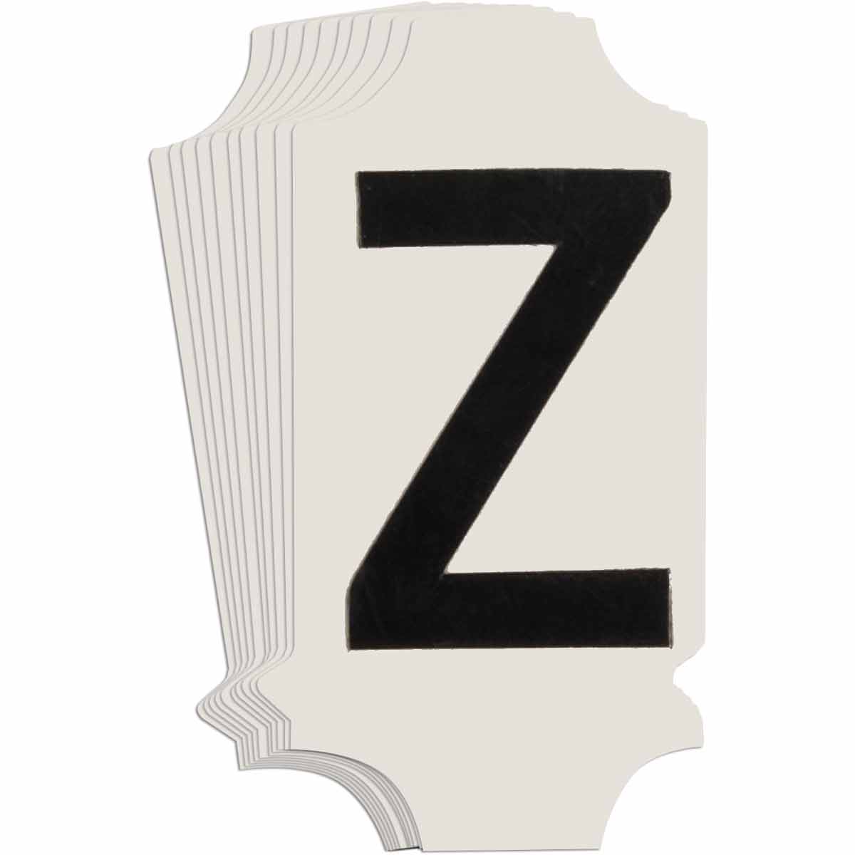 5010P-Z QA 5010 Series B302 1" Lbl, Z BK 10PK
