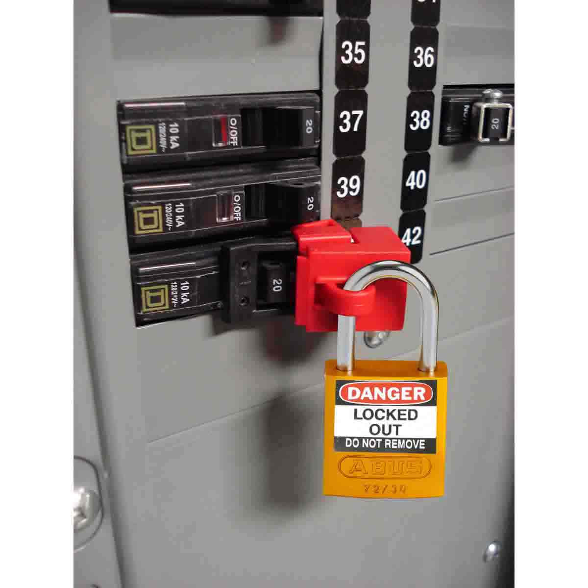Aluminum Padlock Labels - Brady Part: 50289 | Brady | BradyID.com.sg