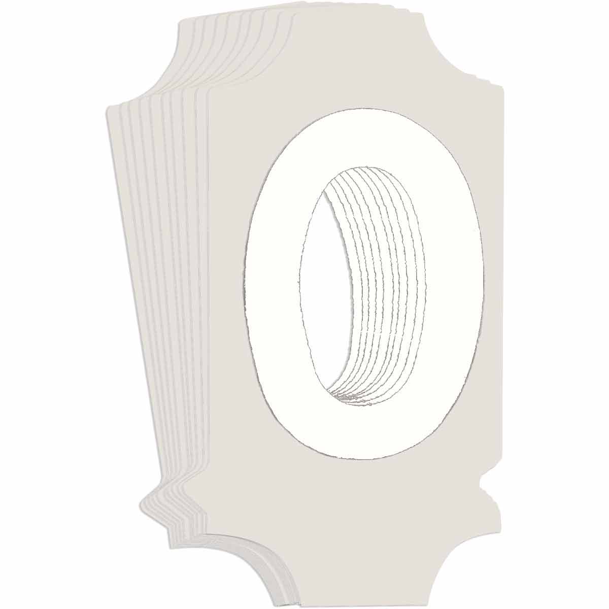 5040P-0 QA 5040 Series B302 1" Lbl, 0 WT 10PK