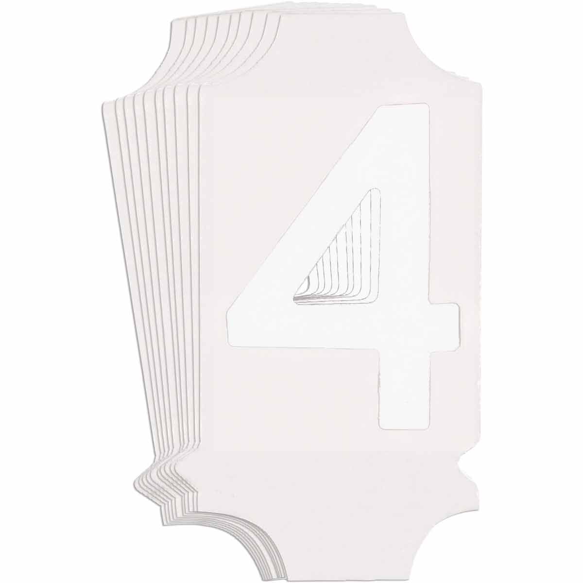 5040P-4 QA 5040 Series B302 1" Lbl, 4 WT 10PK