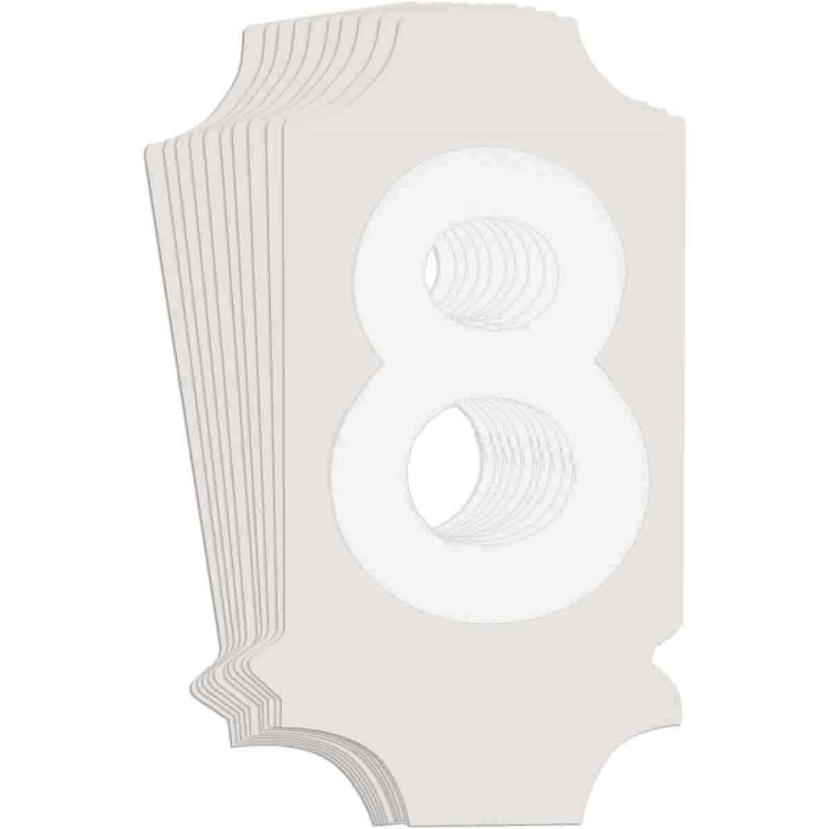5040P-8 QA 5040 Series B302 1" Lbl, 8 WT 10PK