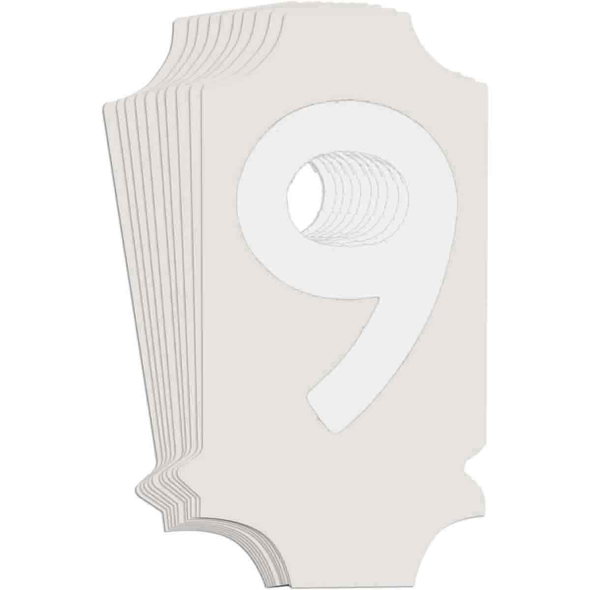 5040P-9 QA 5040 Series B302 1" Lbl, 9 WT 10PK