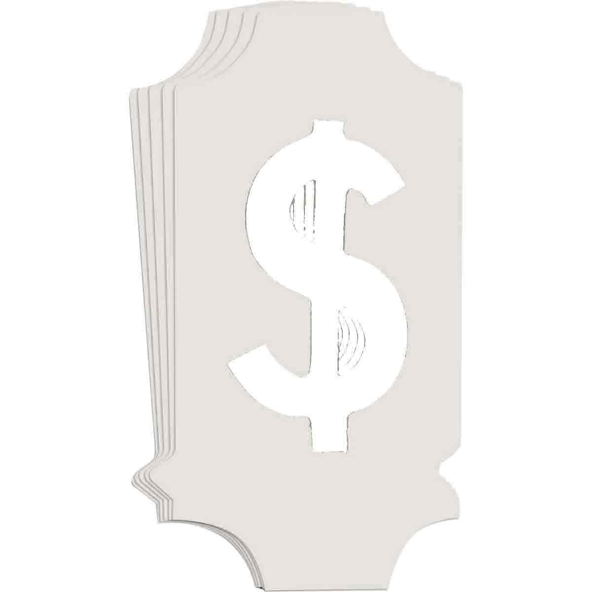 5040P-$ QA 5040 Series B302 1" Lbl, $ WT 10PK
