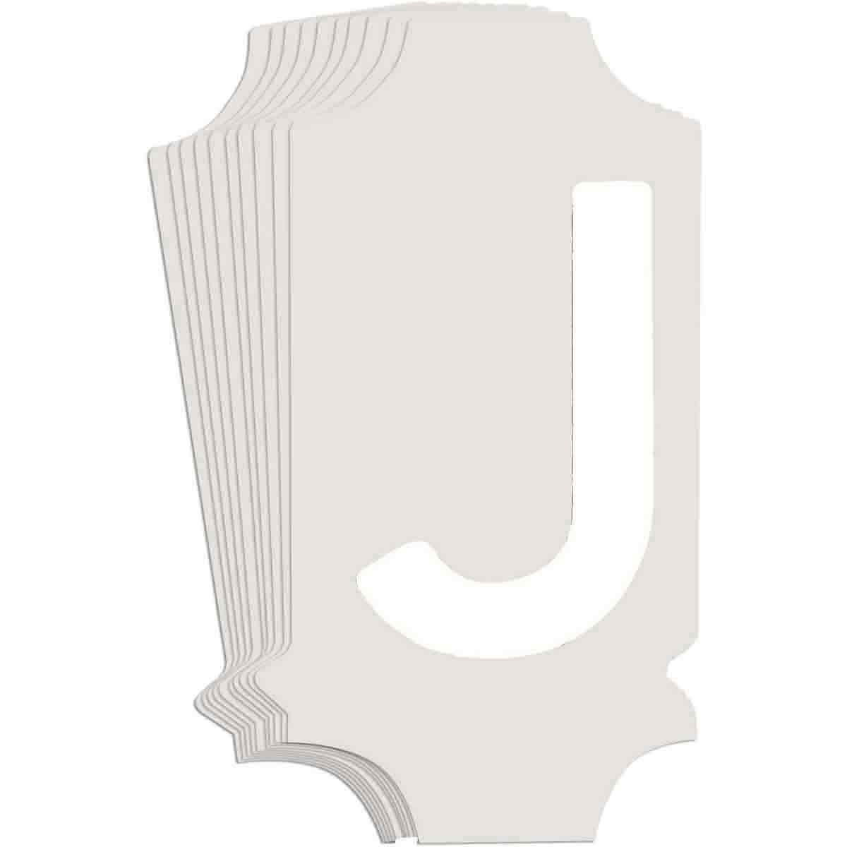 5040P-J QA 5040 Series B302 1" Lbl, J WT 10PK