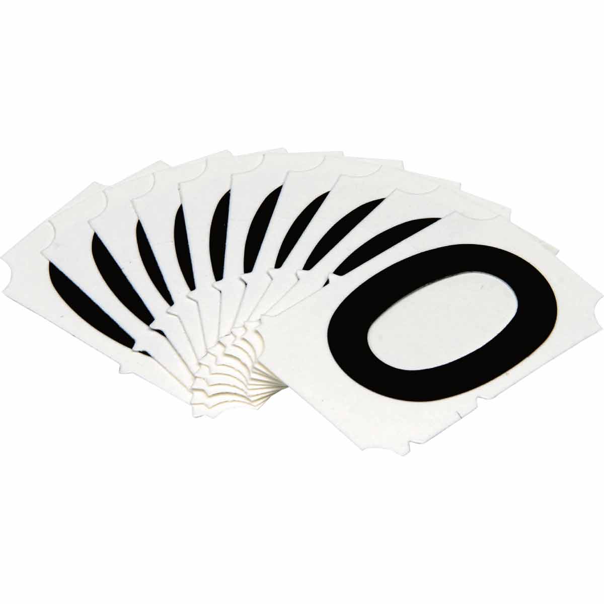 5050P-0 QA 5050 Series B302 2" Lbl, 0 BK 10PK
