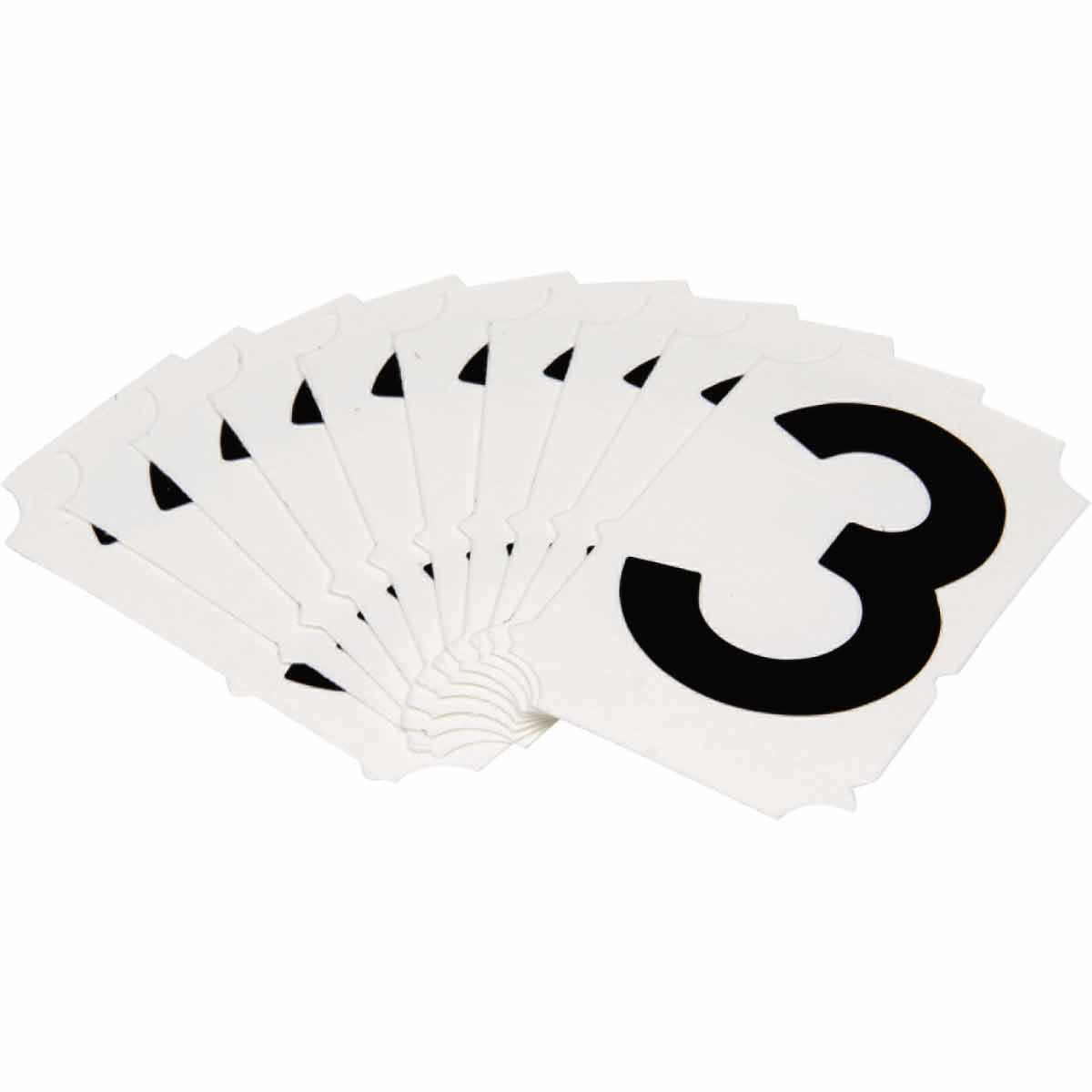 5050P-3 QA 5050 Series B302 2" Lbl, 3 BK 10PK