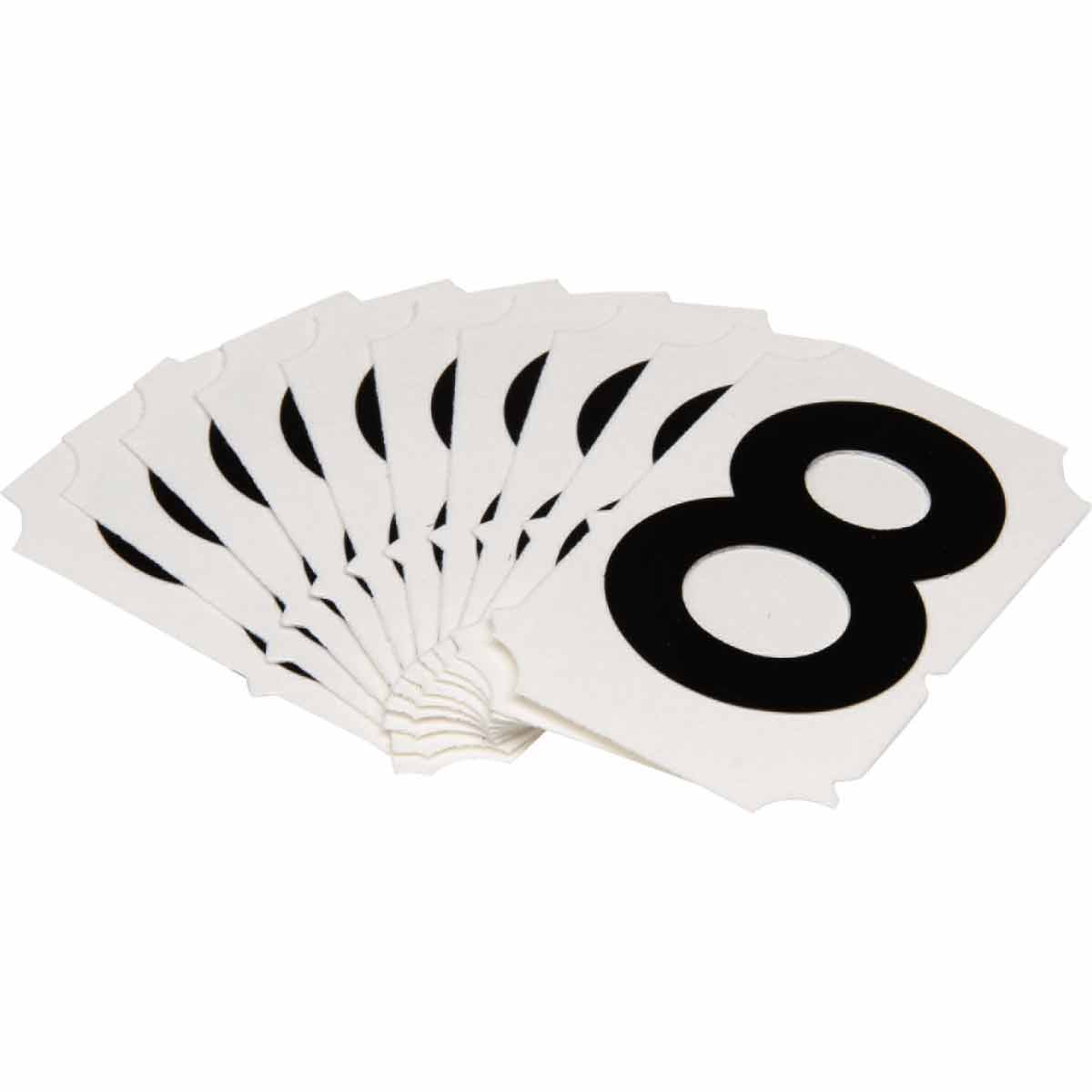 5050P-8 QA 5050 Series B302 2" Lbl, 8 BK 10PK