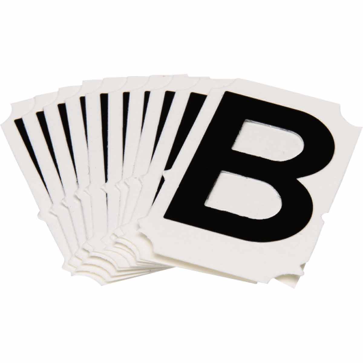 5050P-B QA 5050 Series B302 2" Lbl, B BK 10PK