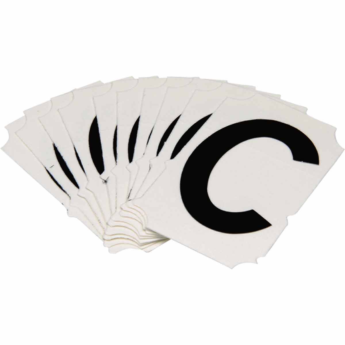 5050P-C QA 5050 Series B302 2" Lbl, C BK 10PK