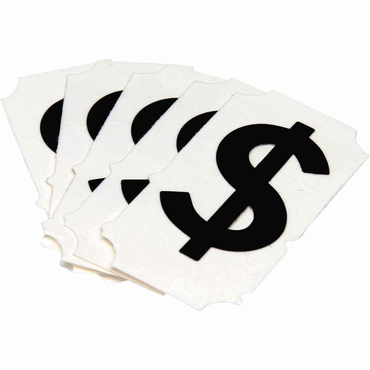 5050P-$ QA 5050 Series B302 2" Lbl, $ BK 10PK