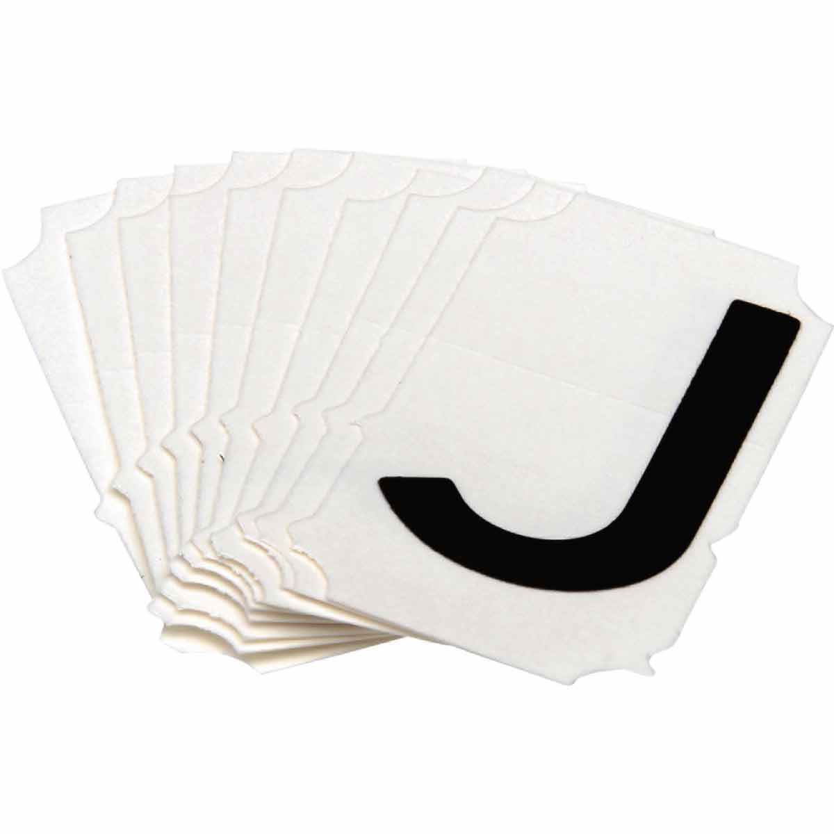 5050P-J QA 5050 Series B302 2" Lbl, J BK 10PK