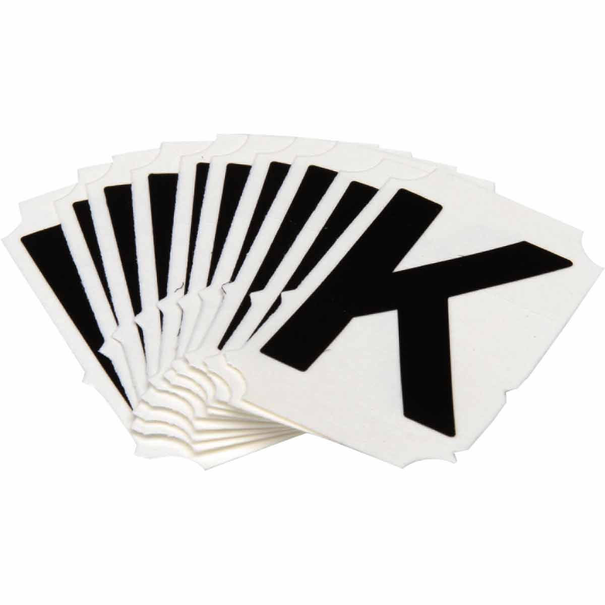 5050P-K QA 5050 Series B302 2" Lbl, K BK 10PK