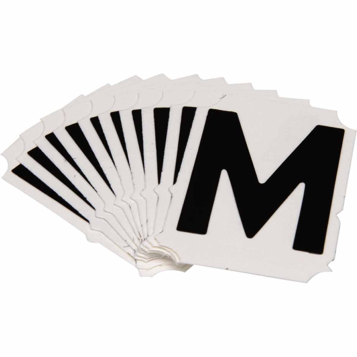 5050P-M QA 5050 Series B302 2" Lbl, M BK 10PK
