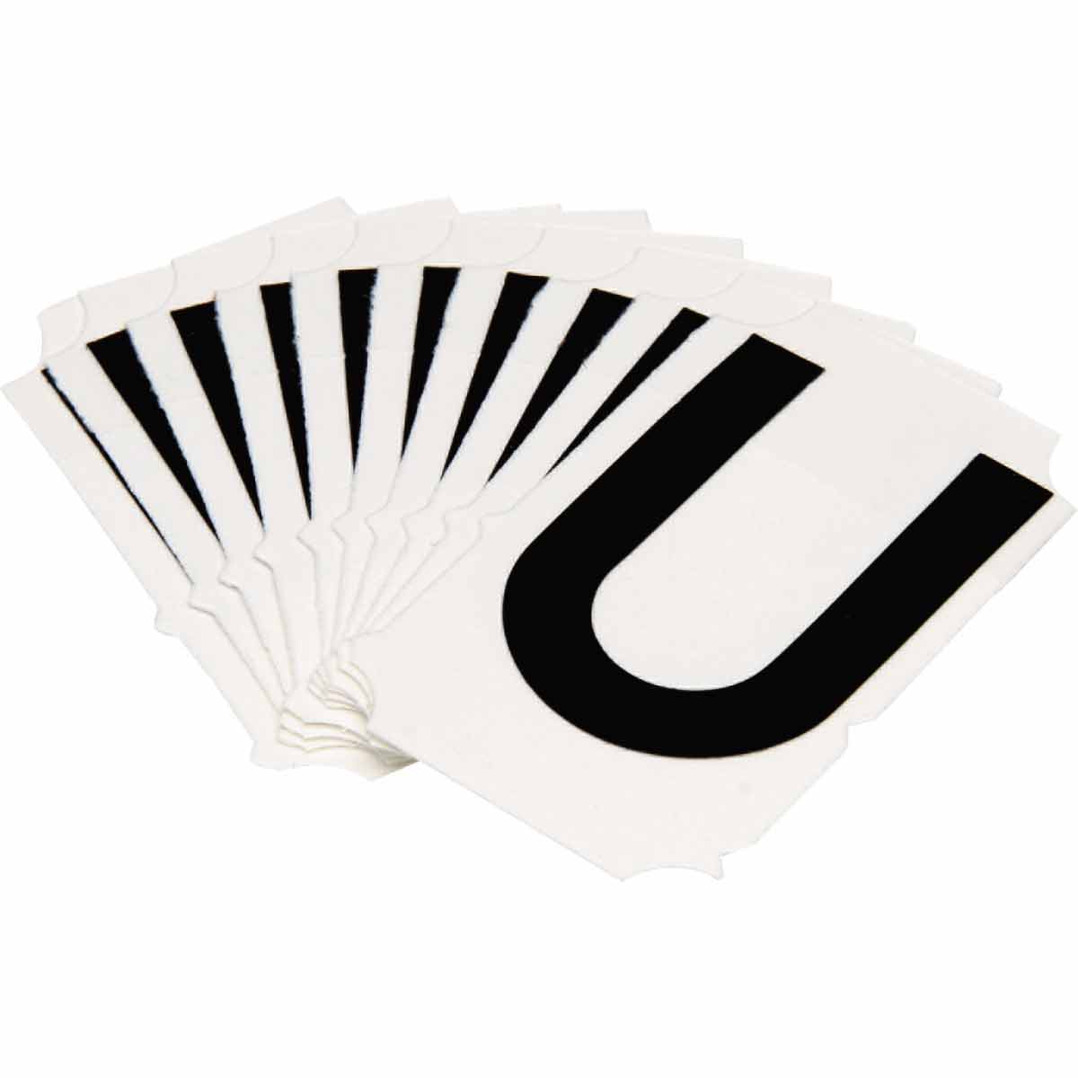 5050P-U QA 5050 Series B302 2" Lbl, U BK 10PK