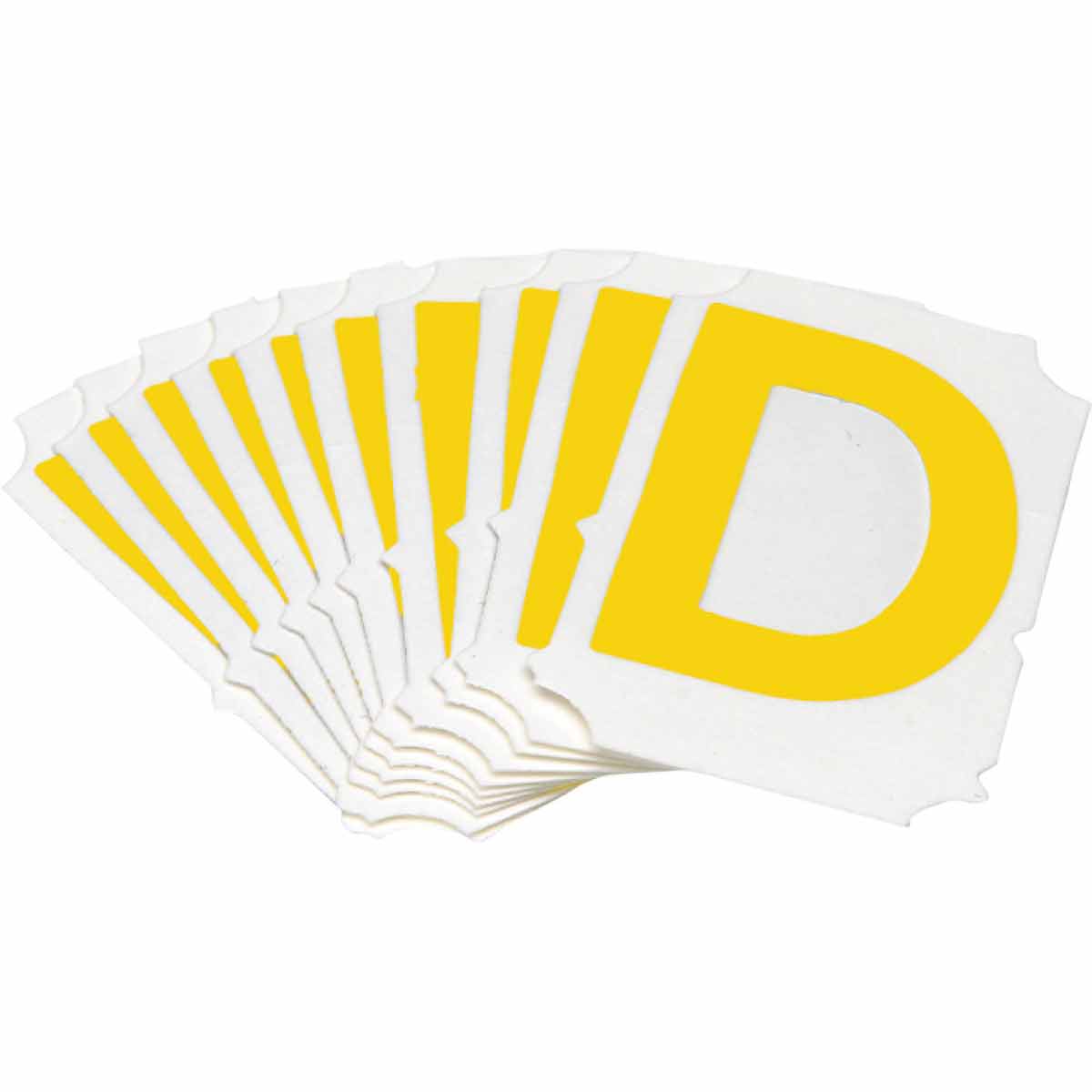 5060P-D QA 5060 Series B302 2" Lbl, D YL 10PK
