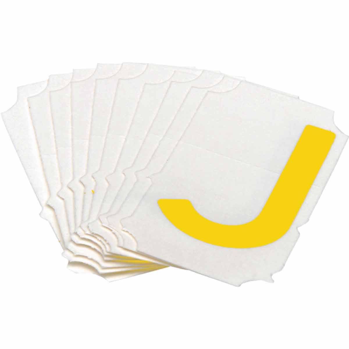 5060P-J QA 5060 Series B302 2" Lbl, J YL 10PK