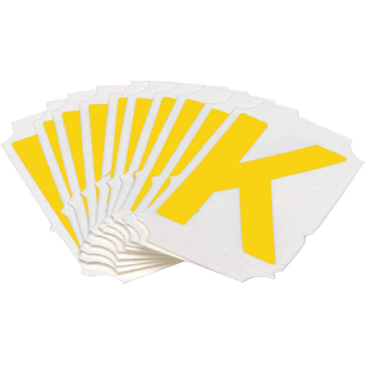5060P-K QA 5060 Series B302 2" Lbl, K YL 10PK