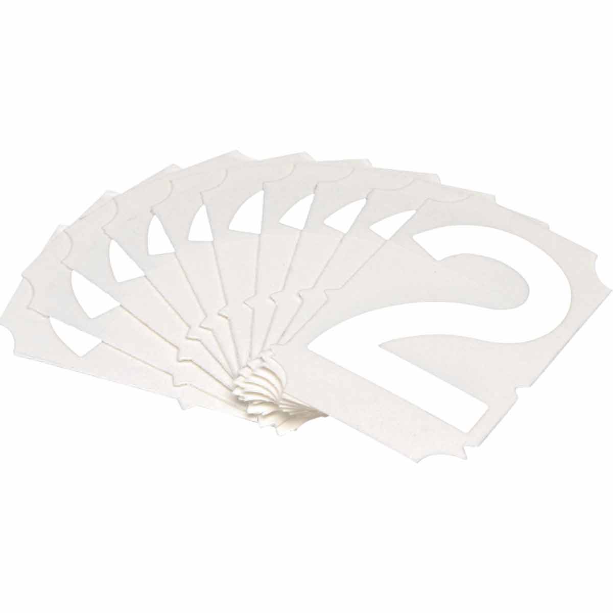 5080P-2 QA 5080 Series B302 2" Lbl, 2 WT 10PK