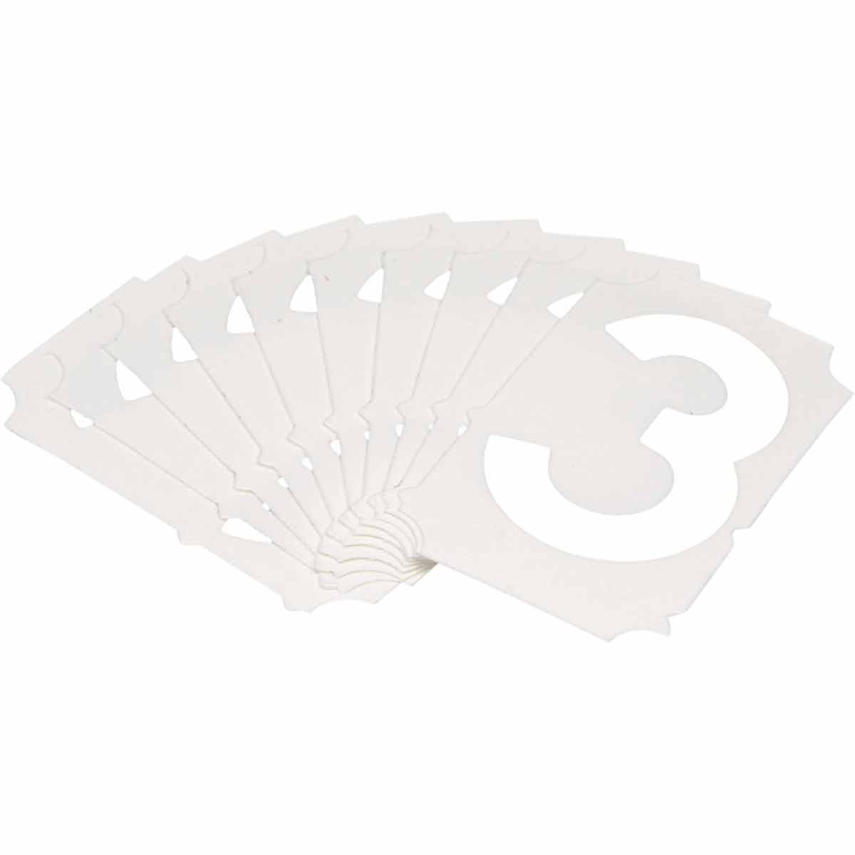 5080P-3 QA 5080 Series B302 2" Lbl, 3 WT 10PK