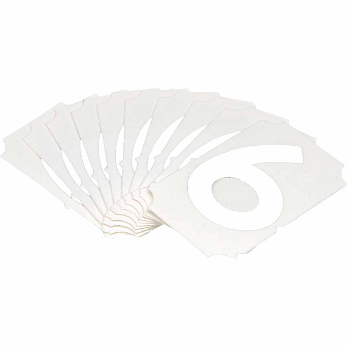 5080P-6 QA 5080 Series B302 2" Lbl, 6 WT 10PK