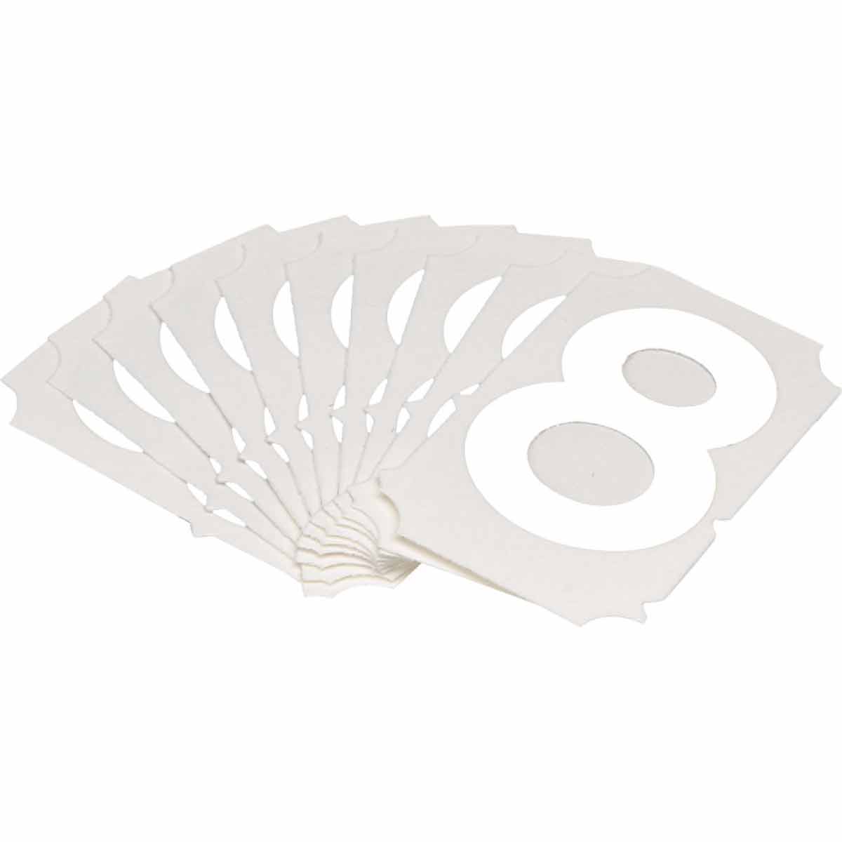 5080P-8 QA 5080 Series B302 2" Lbl, 8 WT 10PK