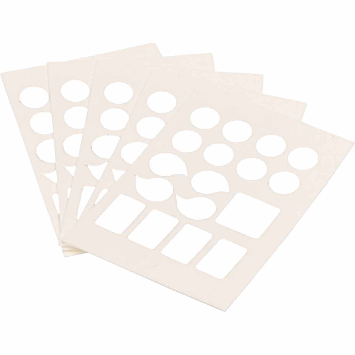 5080P-PUN QA 5080 Series B302 2" Lbl ASSTD WT 10PK