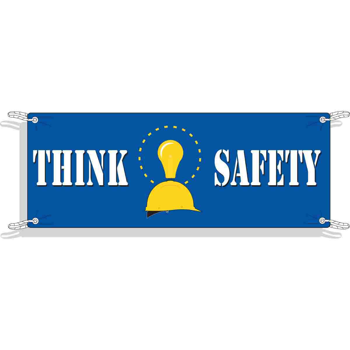 50902 GRAPHIC SAFETY BANNER 4'X10'
