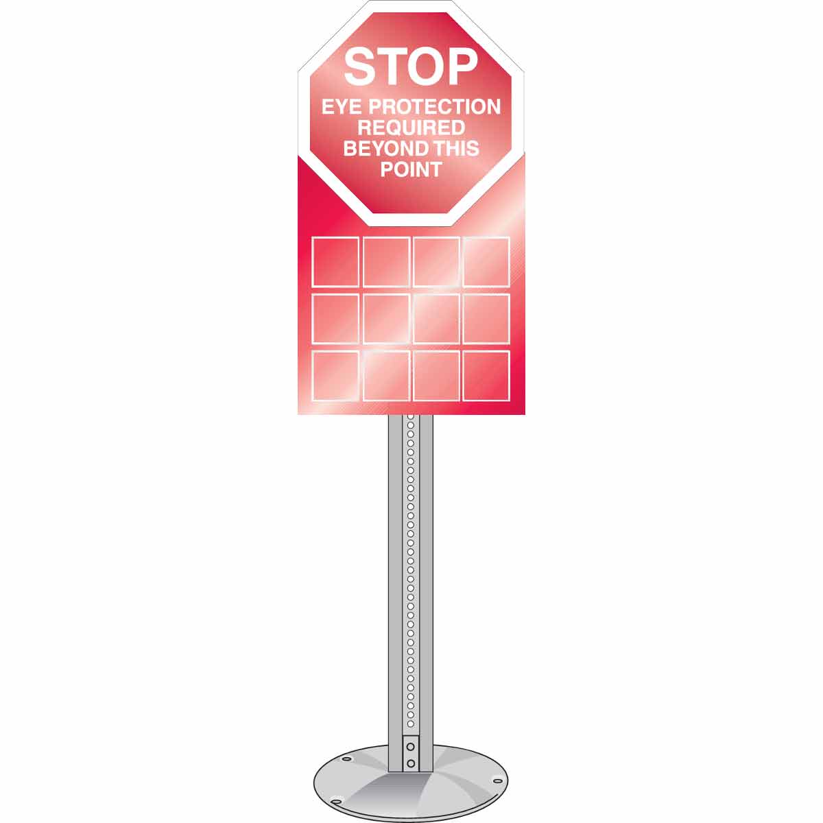 50914 STOP STATION EYE PROTECTION