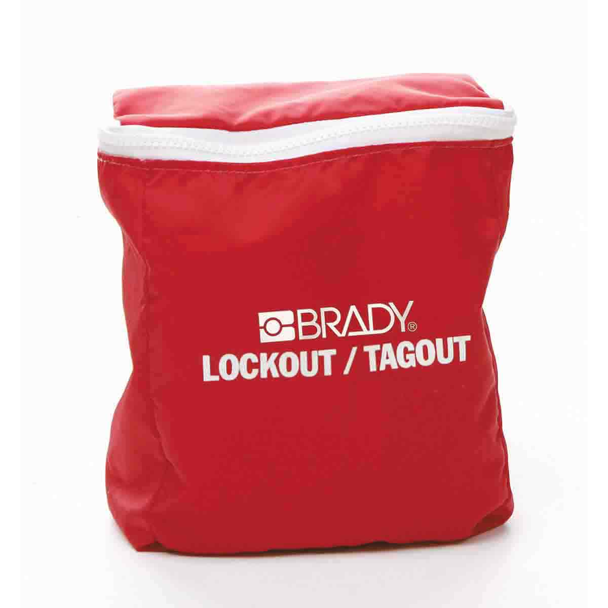 50979 LARGE NYLON LOCKOUT POUCH W/BRADY LOGO