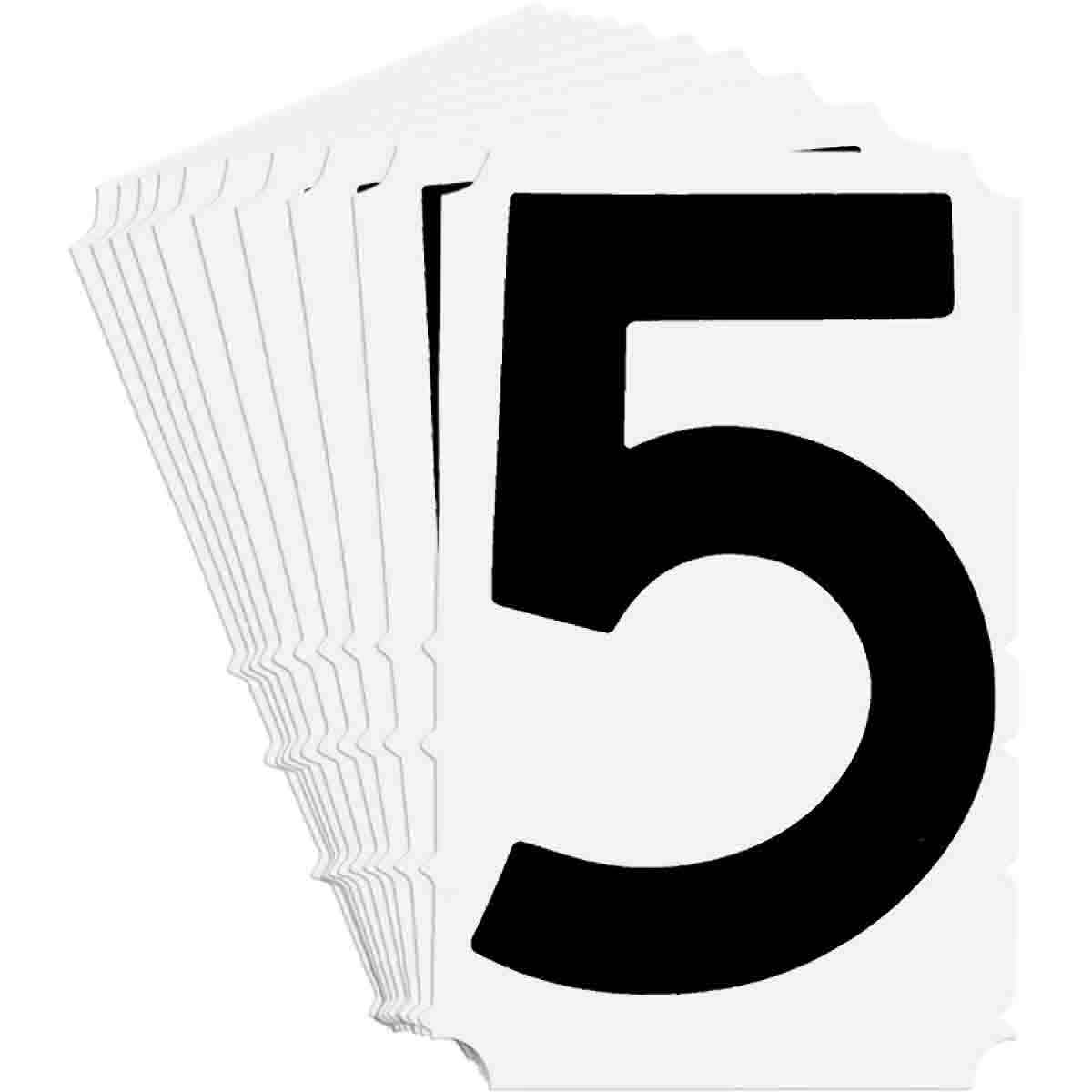 5100P-5 QA 5100 Series B302 3" Lbl, 5 BK 10PK