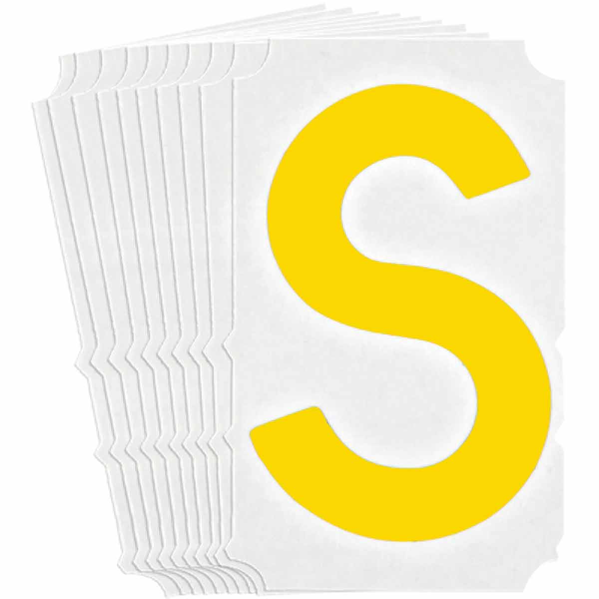 5110P-S QA 5110 Series B302 3" Lbl, S YL 10PK