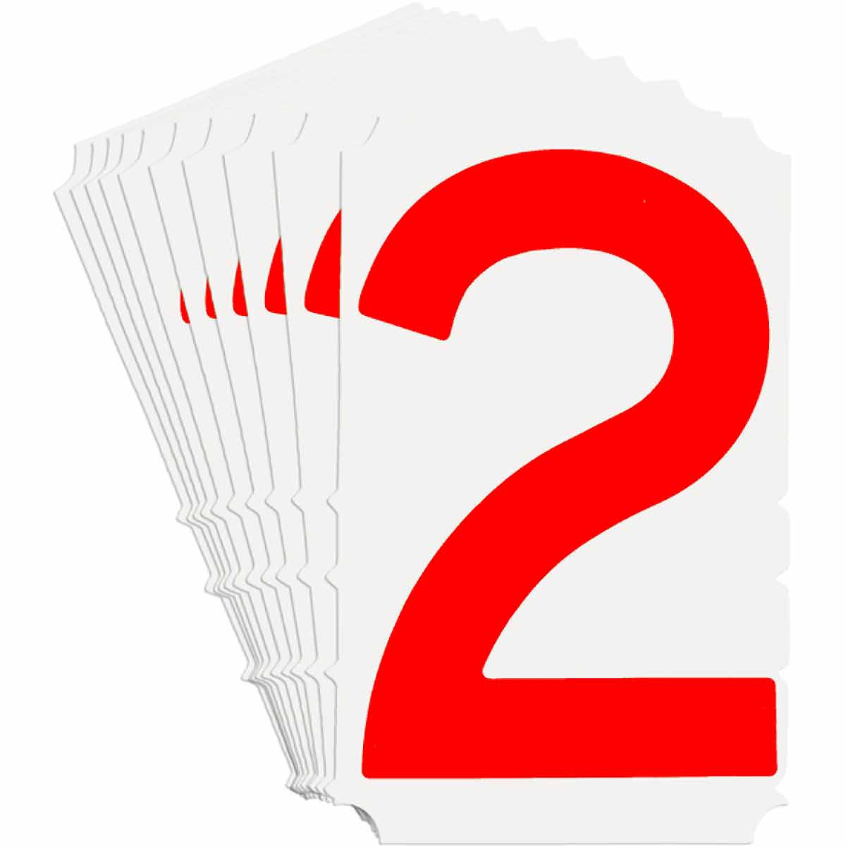 5120P-2 QA 5120 Series B302 3" Lbl, 2 RD 10PK