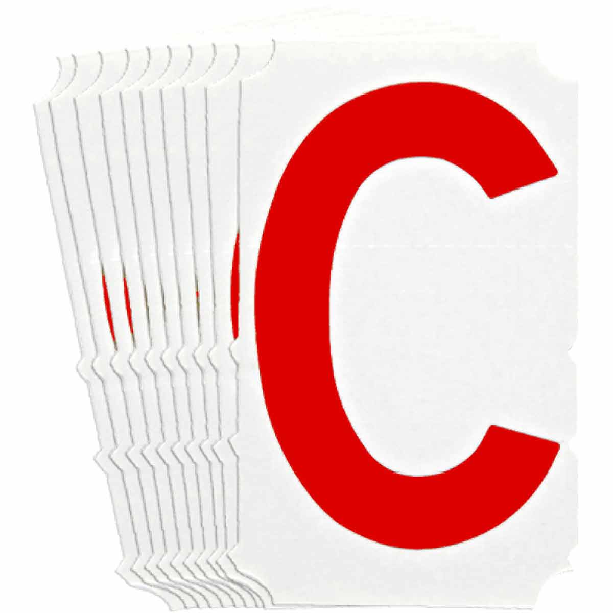 5120P-C QA 5120 Series B302 3" Lbl, C RD 10PK
