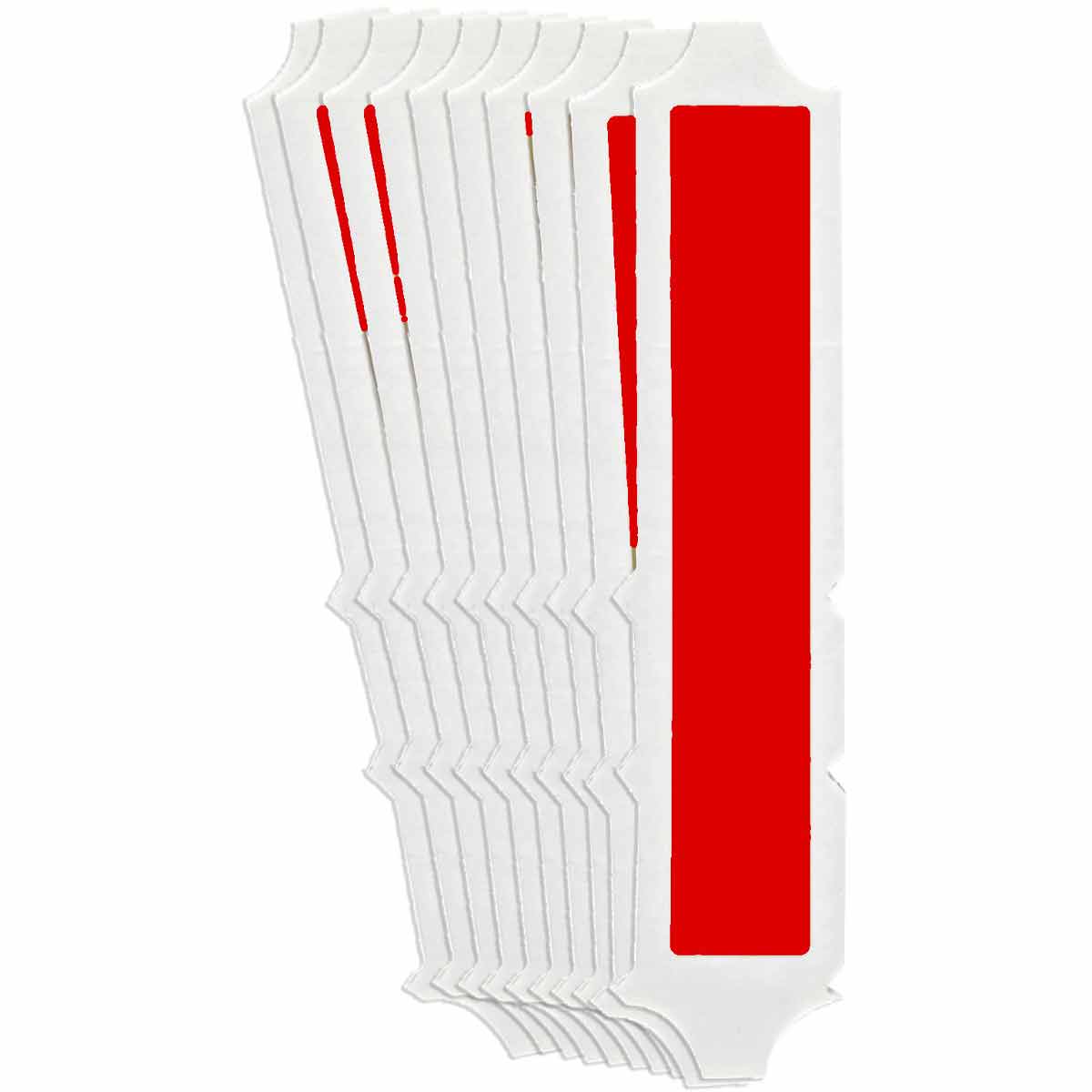 5120P-I QA 5120 Series B302 3" Lbl, I RD 10PK
