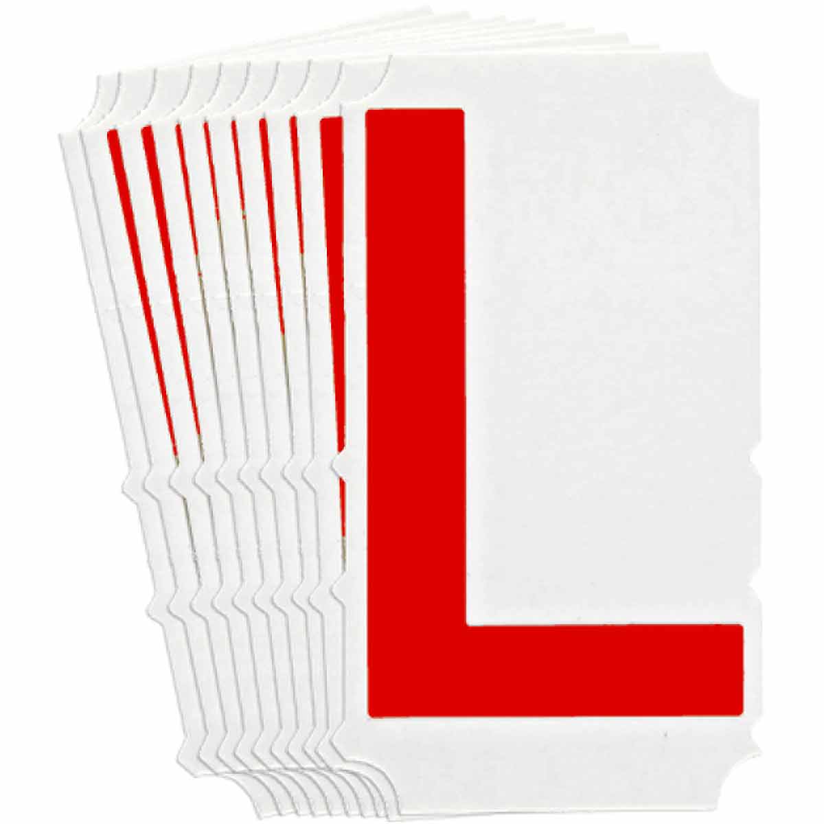 5120P-L QA 5120 Series B302 3" Lbl, L RD 10PK