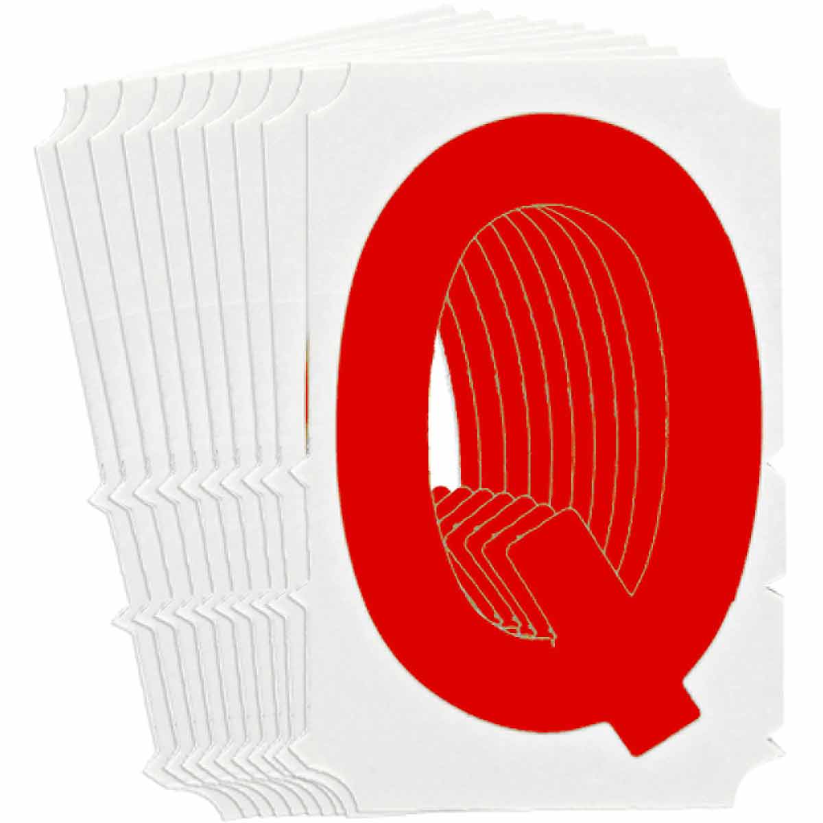 5120P-Q QA 5120 Series B302 3" Lbl, Q RD 10PK