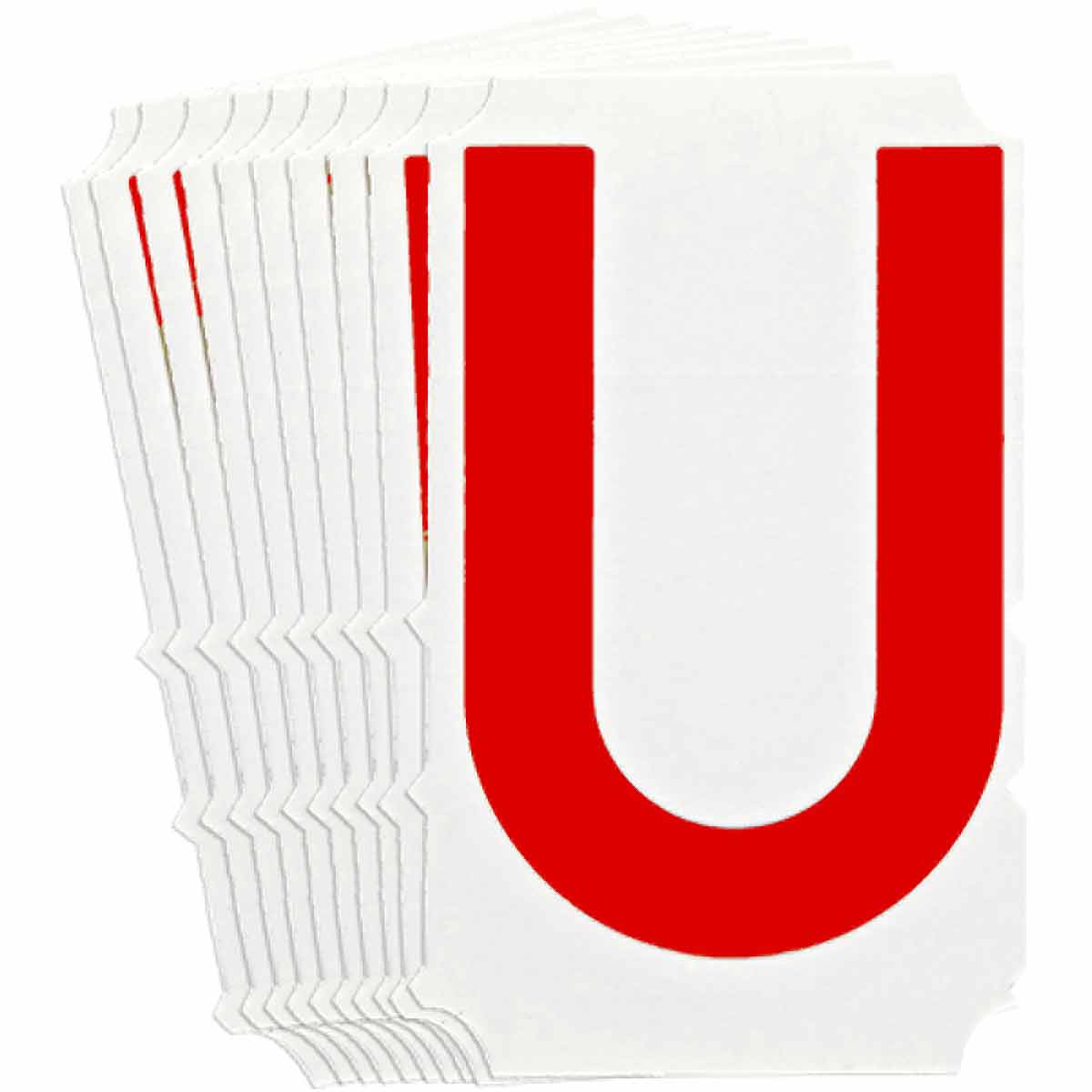 5120P-U QA 5120 Series B302 3" Lbl, U RD 10PK