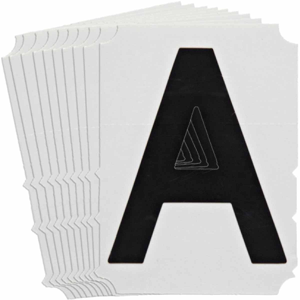 5140P-A QA 5140 Series B302 4" Lbl, A BK 10PK
