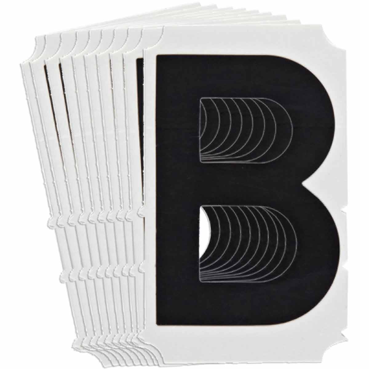 5140P-B QA 5140 Series B302 4" Lbl, B BK 10PK