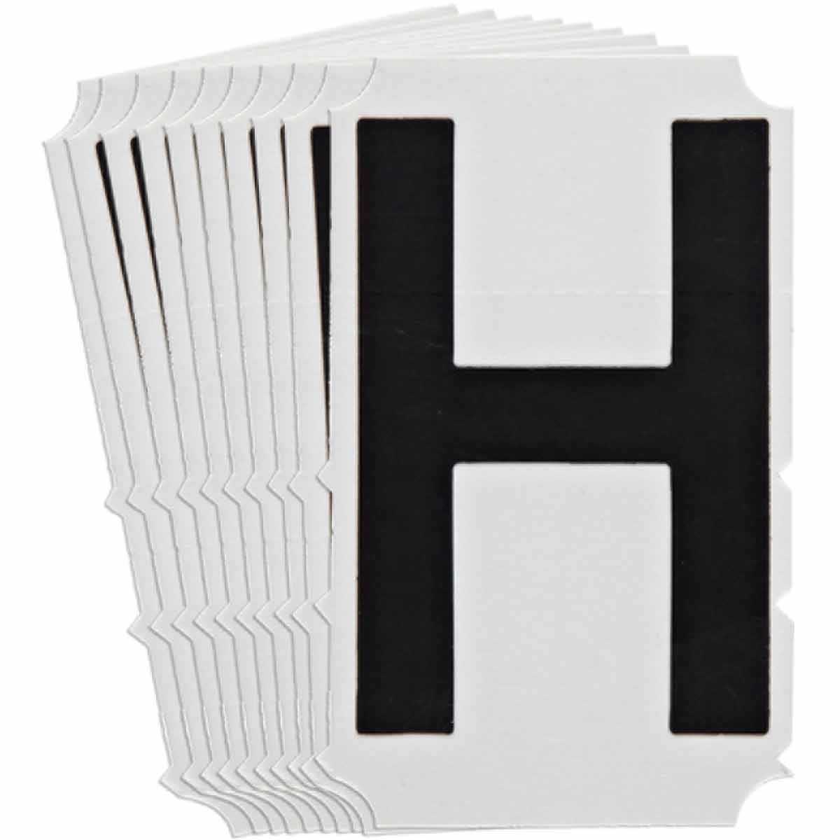5140P-H QA 5140 Series B302 4" Lbl, H BK 10PK