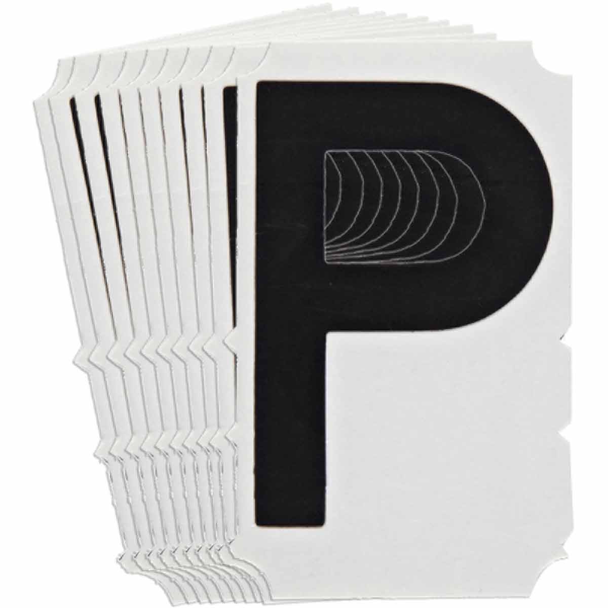 5140P-P QA 5140 Series B302 4" Lbl, P BK 10PK