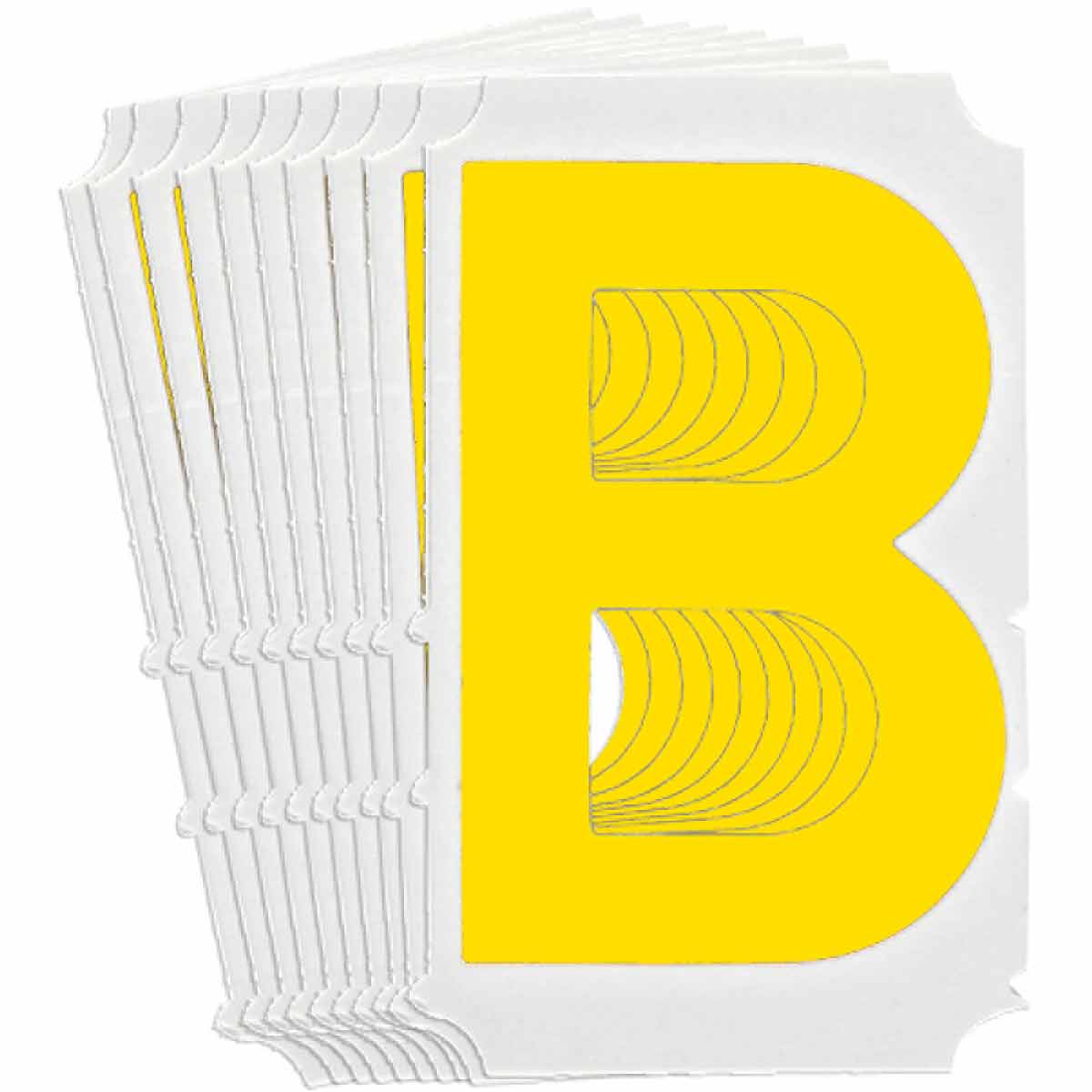 5150P-B QA 5150 Series B302 4" Lbl, B YL 10PK