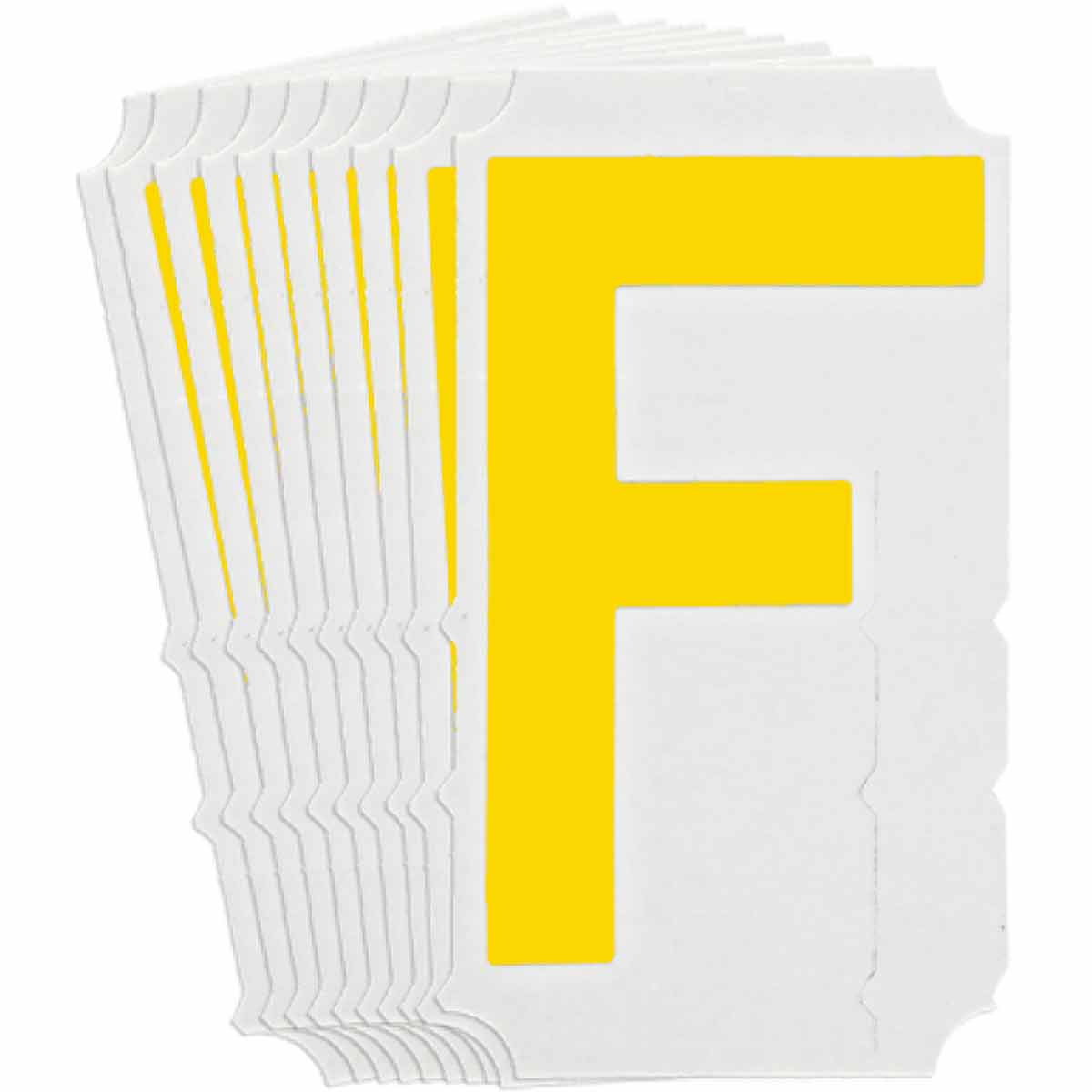 5150P-F QA 5150 Series B302 4" Lbl, F YL 10PK