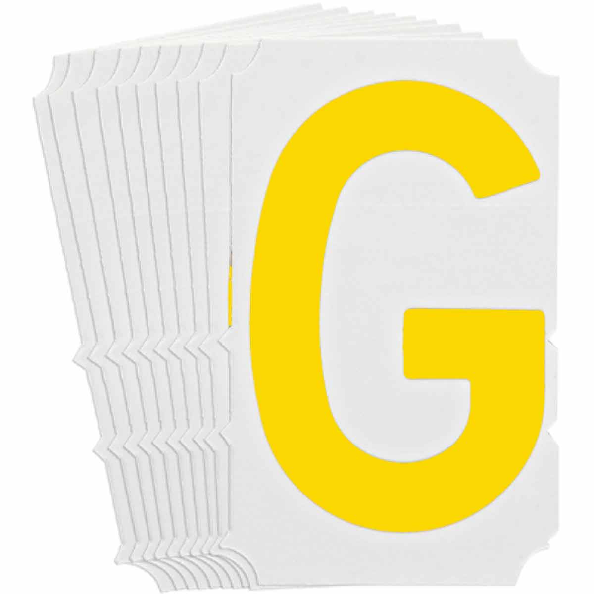 5150P-G QA 5150 Series B302 4" Lbl, G YL 10PK