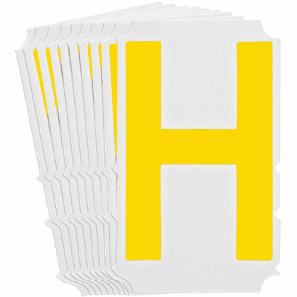 5150P-H QA 5150 Series B302 4" Lbl, H YL 10PK