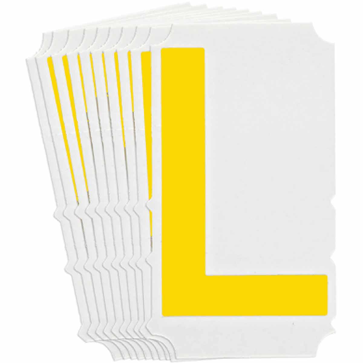 5150P-L QA 5150 Series B302 4" Lbl, L YL 10PK
